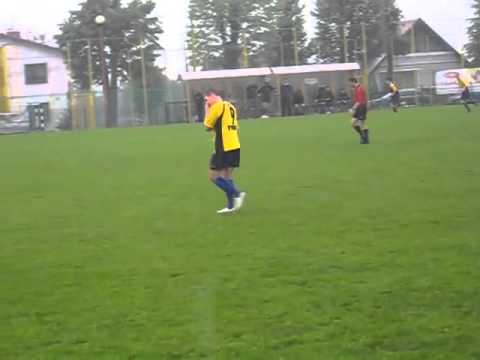 Piast Pawłowice Śl    ZET Tychy 12 05 2010 Rzut Wolny Karwana