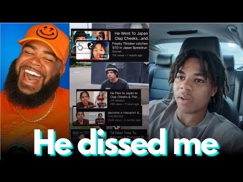 TikToker That Got Burnt In JAPAN Makes A Diss Track On Me