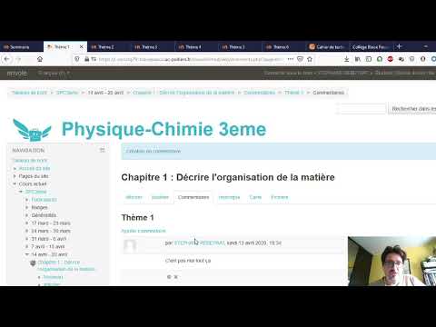 Utilisation du wiki dans moodle