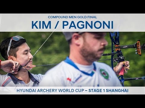 Kim Jongho v Frederico Pagnoni – Compound men's gold | Shanghai 2018 Hyundai Archery World Cup S1