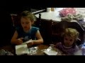 Little Girls Make Goody Bags Food Packs To Feed Hungry Community Service Volunteer Charity Work