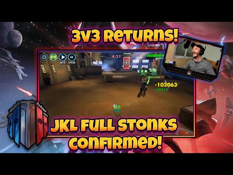 SWGoH - Grand Arena returns!  3v3 Y U BACK SO SOON?