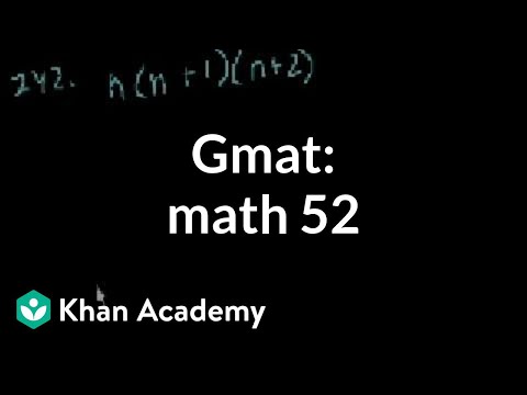 GMAT Math 52