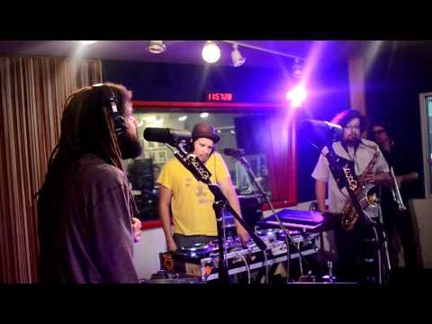 "Overstand" Thievery Corporation w/Ras Puma Santa Monica Radio Station KCRW FM.