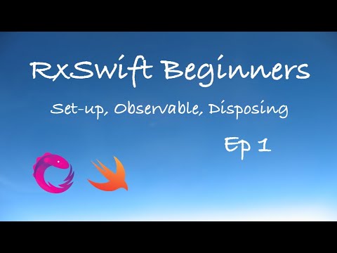 RxSwift Beginners Episode 1 - Transform a classic TableView App into a Reactive one