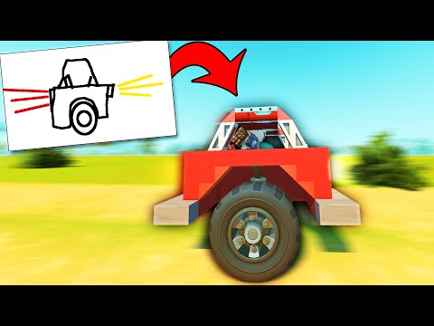 You DRAW IT, I BUILD IT! Squished Car, Transforming Wedge, and MORE! [YDIB 16]