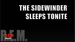The Sidewinder Sleeps Tonite / R.E.M. / Subtítulos Español