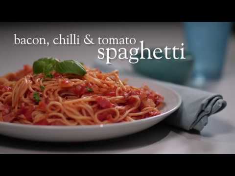 Slimming World Syn-free bacon, chilli and tomato spaghetti recipe - FREE