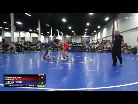 187 Lbs Placement Matches (8 Team) - Caden Brooks, Washington Vs Thomas Minor, Indiana Dbfa