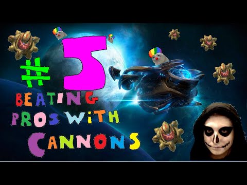 BEATING PROS WITH CANNONS #5 - Barcode (6500+ MMR) [PvP]