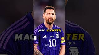 Lionel messi did this to Mac allister after game vs poland 🤯
