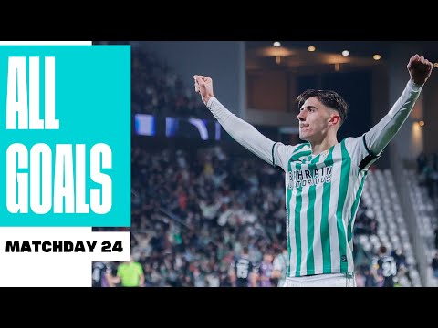 TODOS los GOLES de la JORNADA 24 de LALIGA HYPERMOTION 2025/26