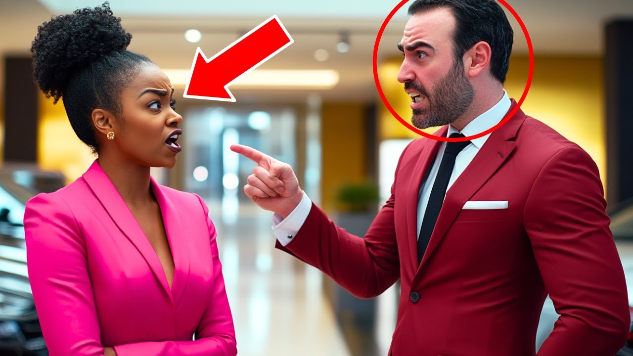 Racist Car Salesman Humiliates Black Woman At Luxury Car Dealership, But What She Did Next…