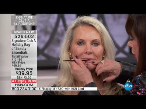 HSN | Signature Club A By Adrienne Holiday Beauty 12.03.2016 - 02 PM