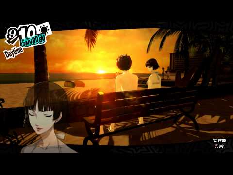 Ren Amamiya x Makoto Nijima Beach Scene at Hawaii (2K 60FPS)