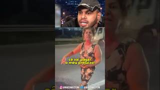 ela bateu em um motoboy e nao vai pagar pq tem filho autista