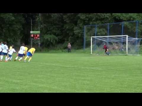 Sokol Obříství - FK Kralupy 1901 - Jakub Hovorka, penalta