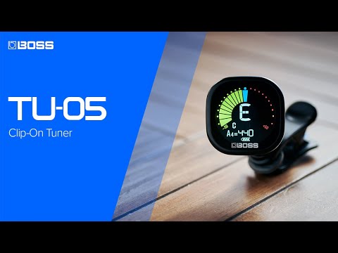 BOSS TU-05 Clip-On Tuner - Trusted BOSS quality