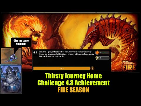Skylords Reborn/Battleforge, Thirsty Journey Home EXPERT, NO UNITS Challenge 4.3 Fire Season