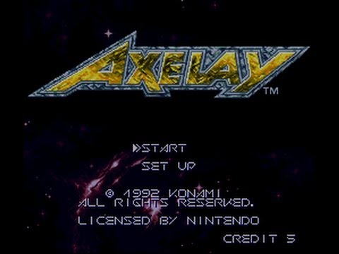 trucos axelay super nintendo