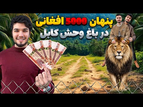 پنهان کردن 5000 افغانی در باغ وحش کابل