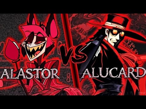 Rap Battle - Alastor VS Alucard  | Kame-Kai (Hazbin Hotel VS Hellsing)
