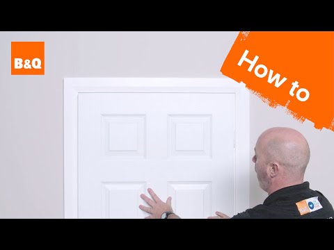 How to hang a door