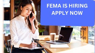 FEMA is HIRING Remote Work from home 2024