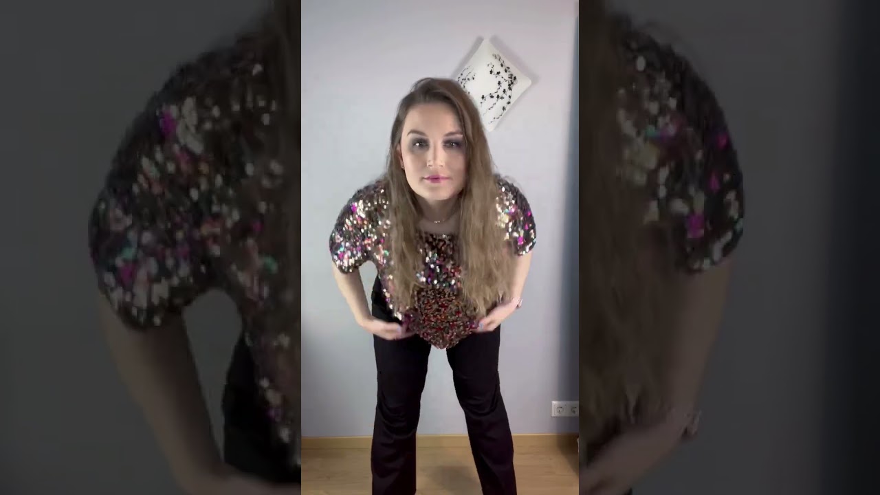 Last minute #partyoutfits 💖 Sequin top and wide leg pants 💁🏻‍♀️ #sequinsdaily #outfitinspo