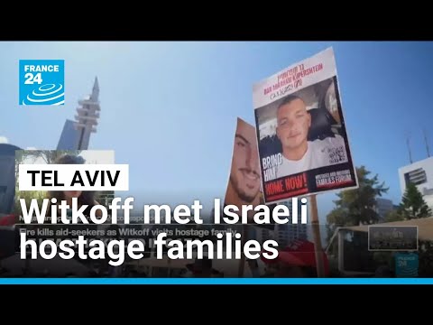 US envoy meets Israeli hostage families in Tel Aviv