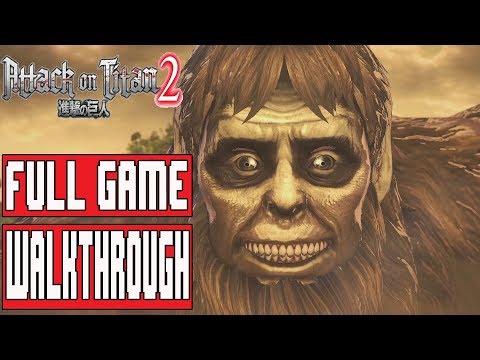 ATTACK ON TITAN 2 Full Game Walkthrough - No Commentary (#AttackonTitan 2 Full Game) 2018