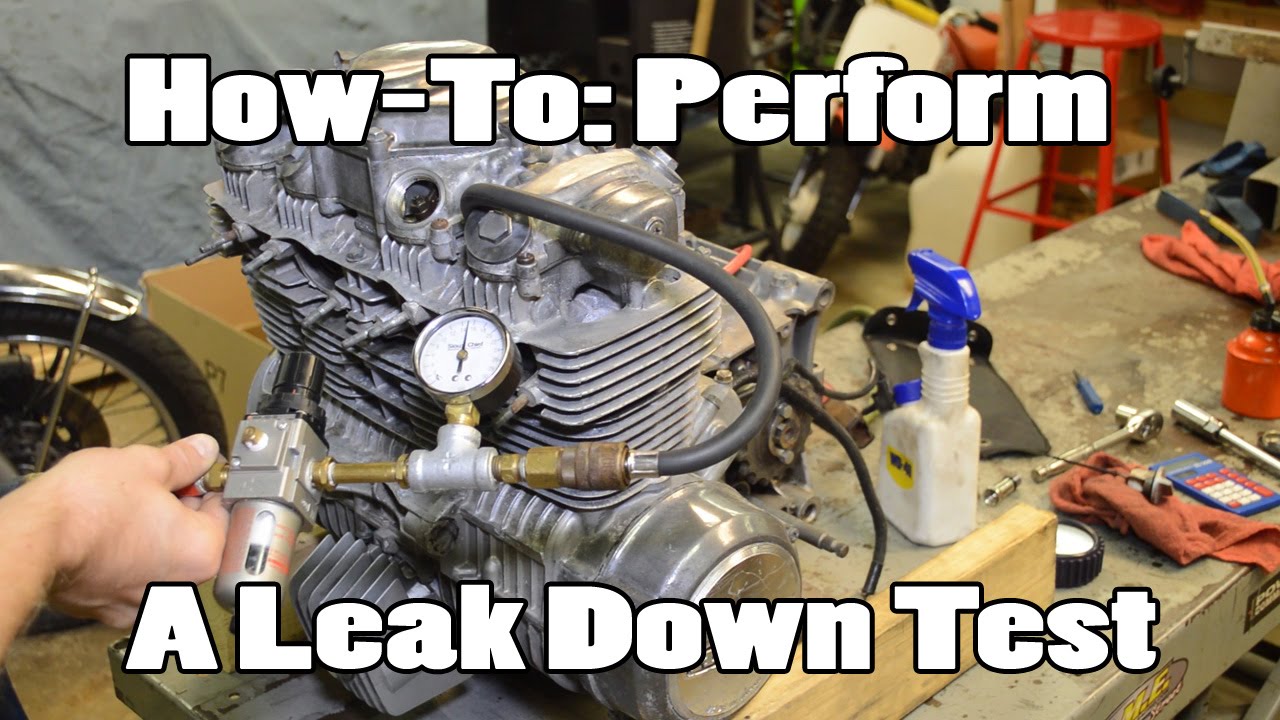 How to perform a leak down test