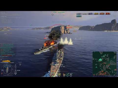 World of Warships - Operation Narai (5* Scharnhorst)