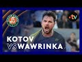 Roland-Garros 2024 : le résumé de P. Kotov vs S. Wawrinka (2e tour)