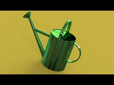 「DESIGN 183」 How to design WATERING CAN by Solidworks