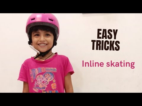 How to learn INLINE SKATING  on 3 wheel skates for KIDS- BASICS