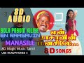 8D Magic Music Tamil Sola Pasum Kiliye En Raasavin Manasile 8D AUDIO