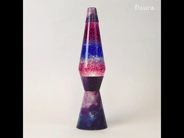 Vídeo relacionado con Lámpara de Lava con Purpurina PlayStation, Lámpara de Flujo para Iluminación de Ambiente, 33 cm