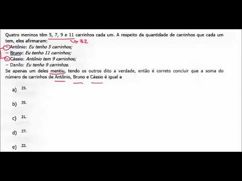 Verdades e Mentiras (Banca:FCC)