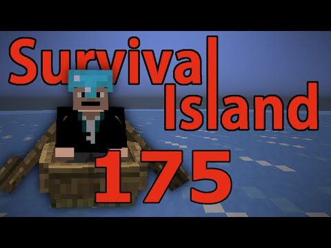 Minecraft- Survival Island [175] BOAT RACING!