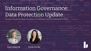 Information Governance | Data Protection Update