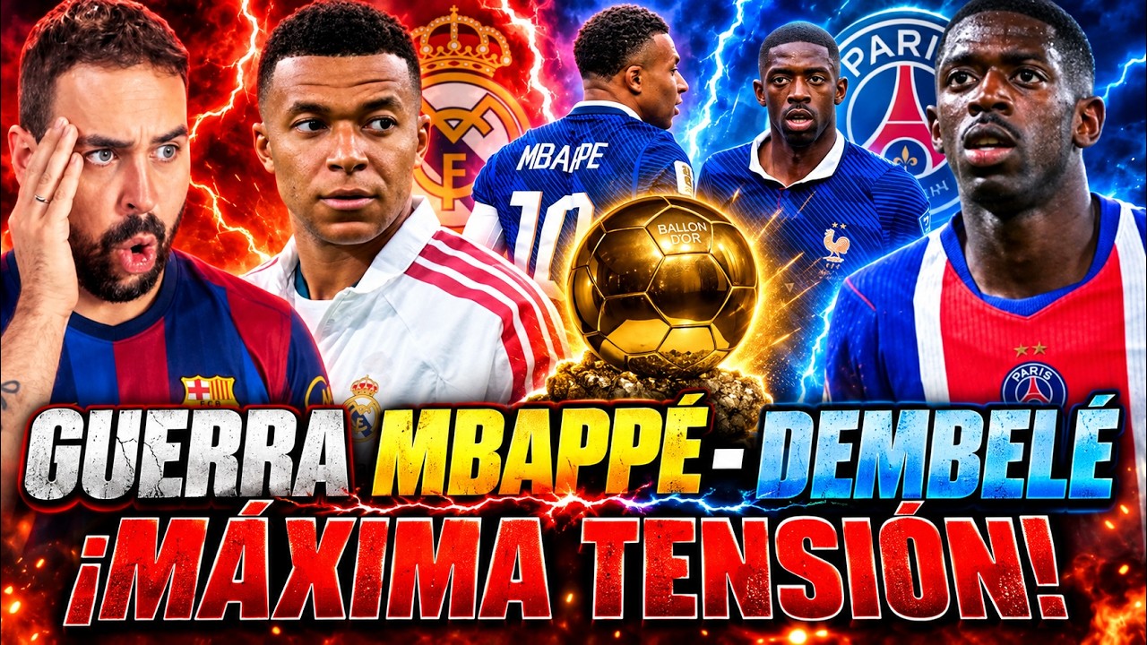 💥¡GUERRA MBAPPÉ-DEMBELÉ! MÁXIMA TENSIÓN que PODRÍA ACABAR con la SELECCIÓN FRANCESA