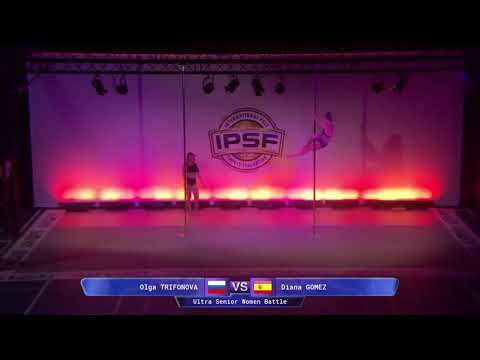 Women’s Battle 1 Olga Trifonova & Diana gomez 2017 World Ultra Pole Championships