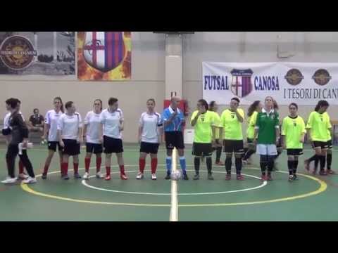 Highlights Futsal Canosa vs Mondo Sport Cerignola - Coppa Italia 2014 - Settore Femminile