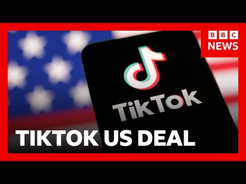Video | TikTok owner signs deal to sell US business | BBC News
