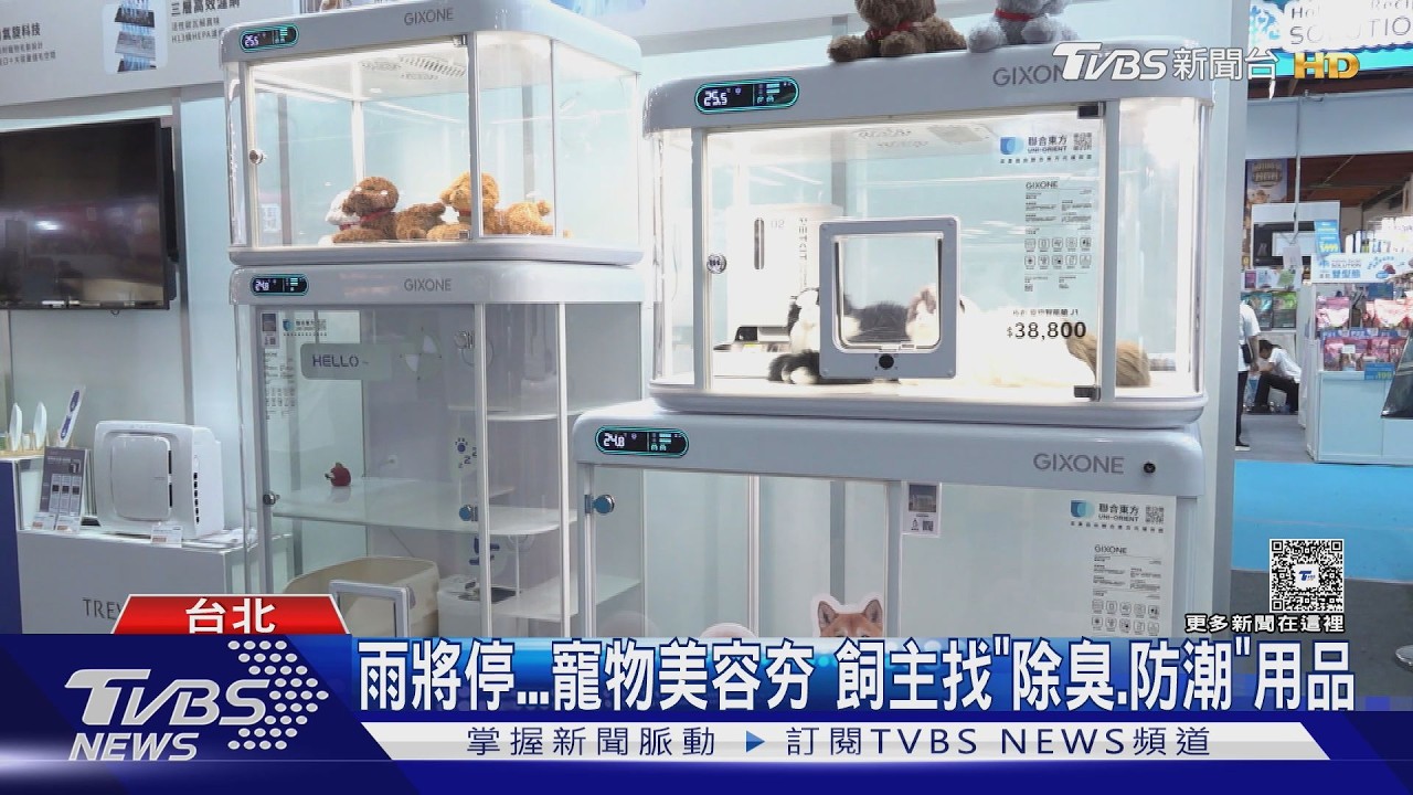 寵物美容搶不到！寵物用品展「乾洗噴霧」超夯　一噴瞬間乾爽除臭