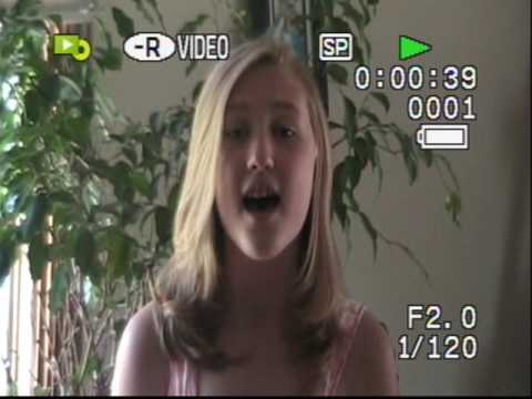 Michaela Pitcher - National Anthem 2009