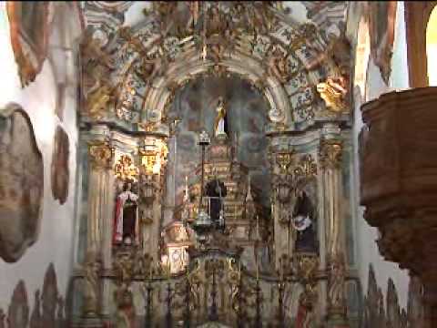 A Igreja mais famosa de Ouro Preto, um dos exemplares mais magnficos do barroco mineiro.