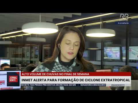 Ciclone no RS causa alagamentos, queda de árvores e alerta de perigo | Jornal Gente #DIIA