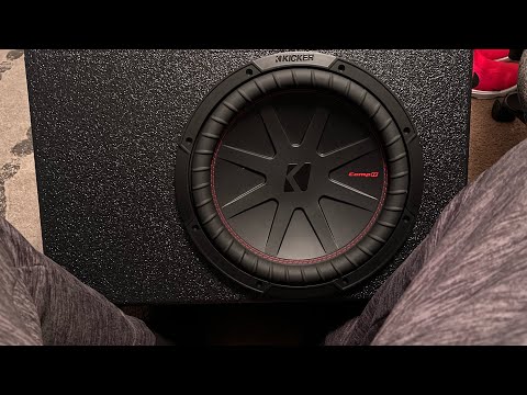 “Kicker Comp R” 12 DVC 2ohm Severely UNDER RATED  Subwoofer